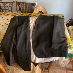 Navy Blue/black Adult Suit With Everything Included 