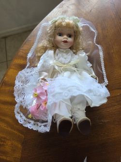 Porcelain Bride Doll