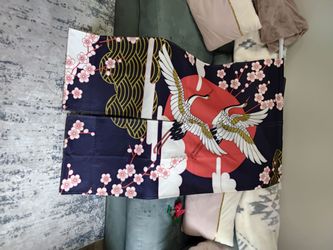 Japanese curtain with tention rod.