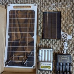 10w Ultralight Solar USB Charger Panel Goalzero Nomad Backpacking Outdoor Camping Hiking Remote Power REI Msr Sun Anker Jackery Garmin