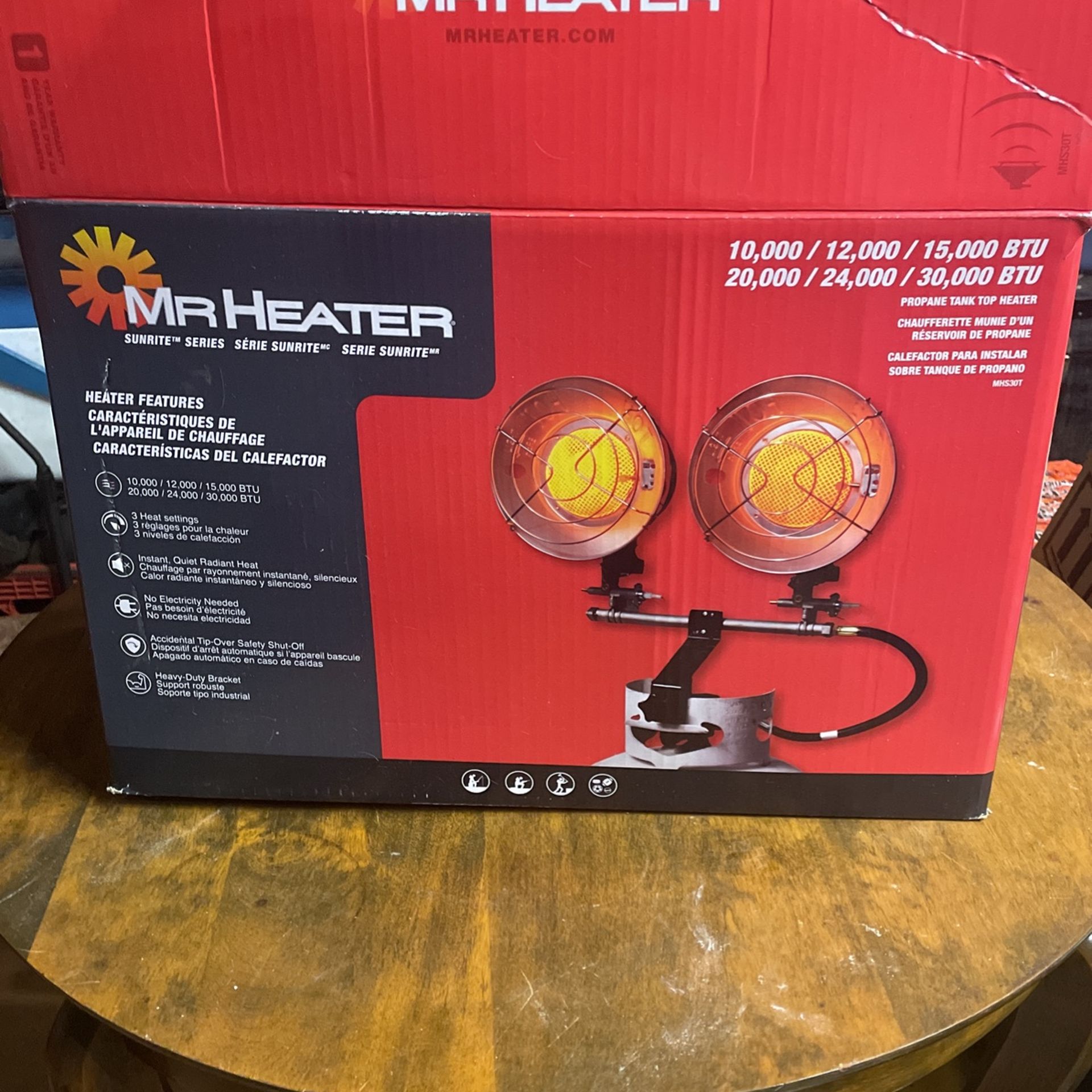 Mr Heater Propane Tank Top Heater 