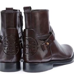 NEW Tory Burch Derby Flats Booties Boots
