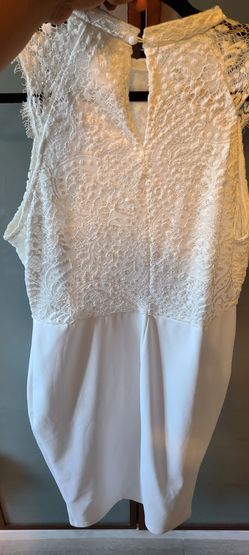 Womens white dress