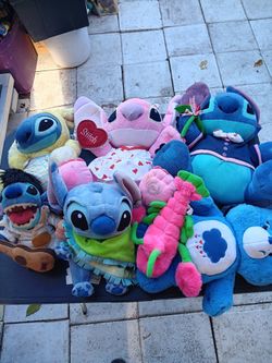 Toys barbies and plushies
