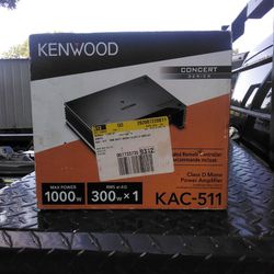 Kenwood Kac-511 Mono Amplifier
