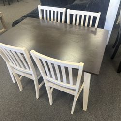 Dining Table With 4 Chairs 