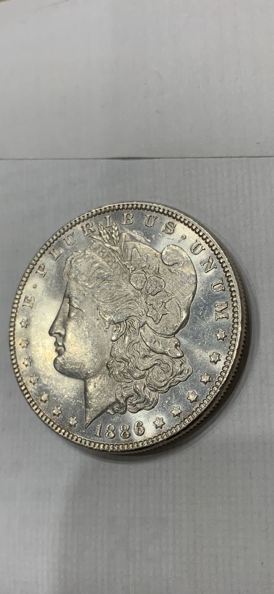 1886 P Morgan Silver Dollar 