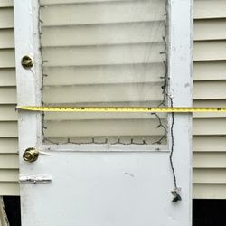 Metal and insulation door