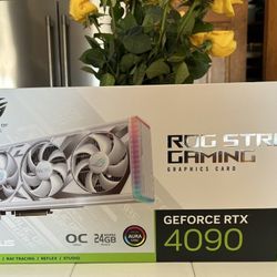ASUS ROG STRIX RTX 4090 OC 24GB White New In Sealed Box