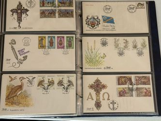 South African FDC Postcards And Stamp Collection 