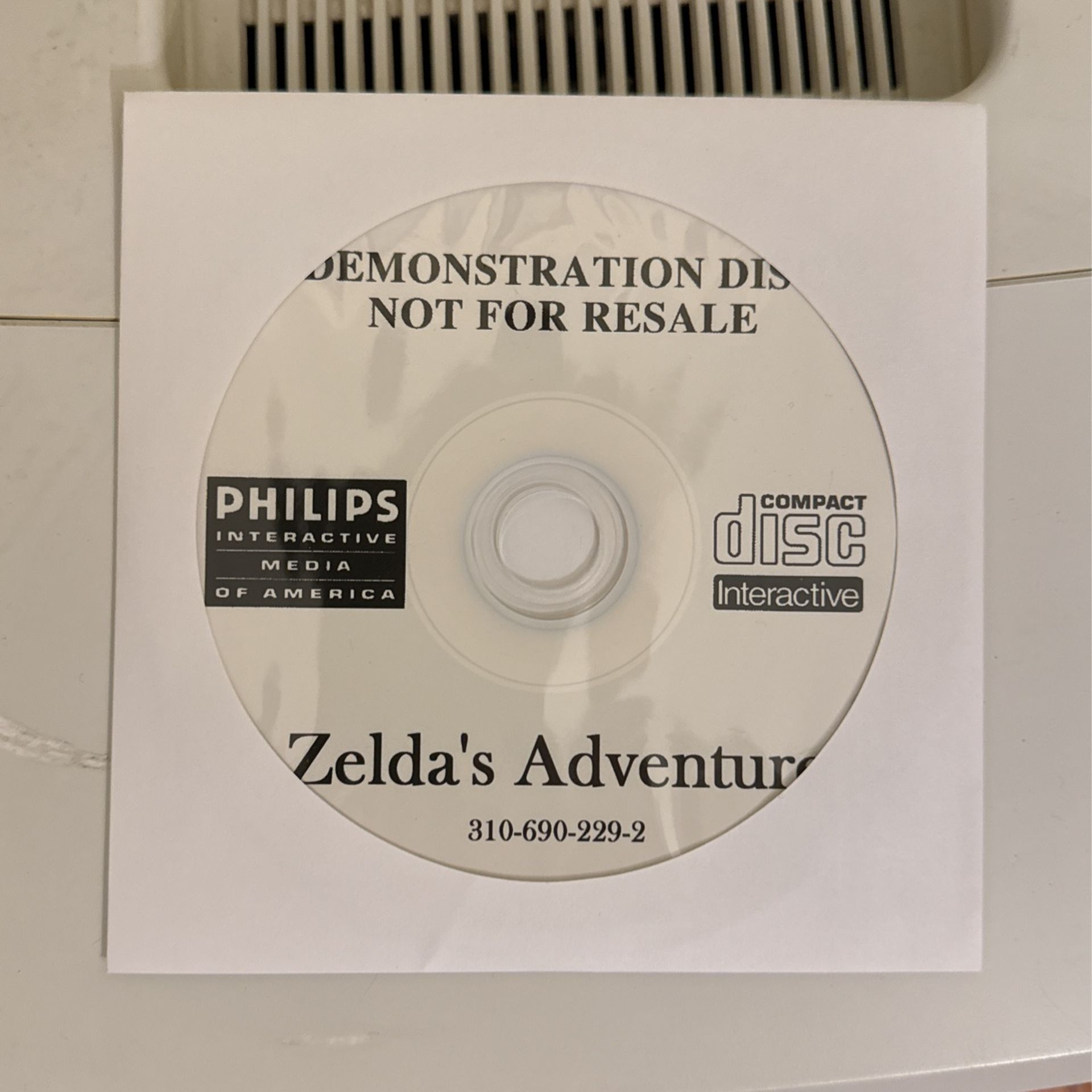Zelda’s Adventure CDI NFR - Philips CD-I