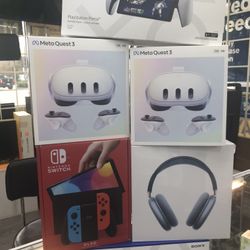 Oculus Meta Quest3 Ps5 Portal Nintendo Switch New Sealed No Crdt Needed Pay Down Only