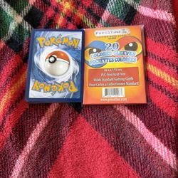 Pokemon Cards With Sleeves