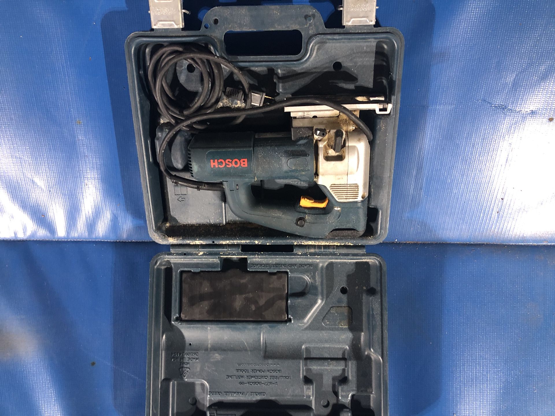 Bosch 1587AVS Orbital Jigsaw Top Handle Variable Speed SDS Corded