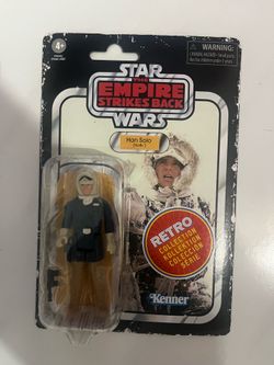 Star Wars The Empire Strikes Back The Retro Collection Han Solo Hoth Figure