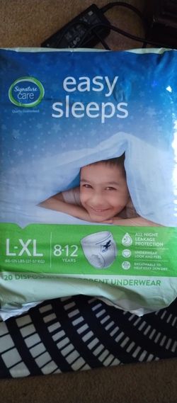 SIGNATURE EASY SLEEPS L-XL CHILDREN'S UNDERWEAR