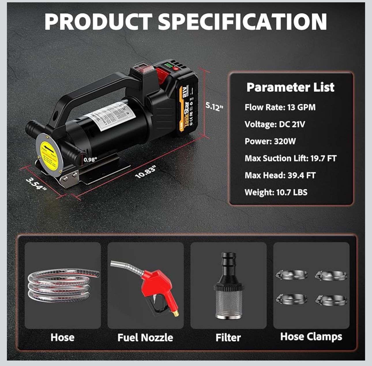 Electric Fuel Pump Transfer Pump