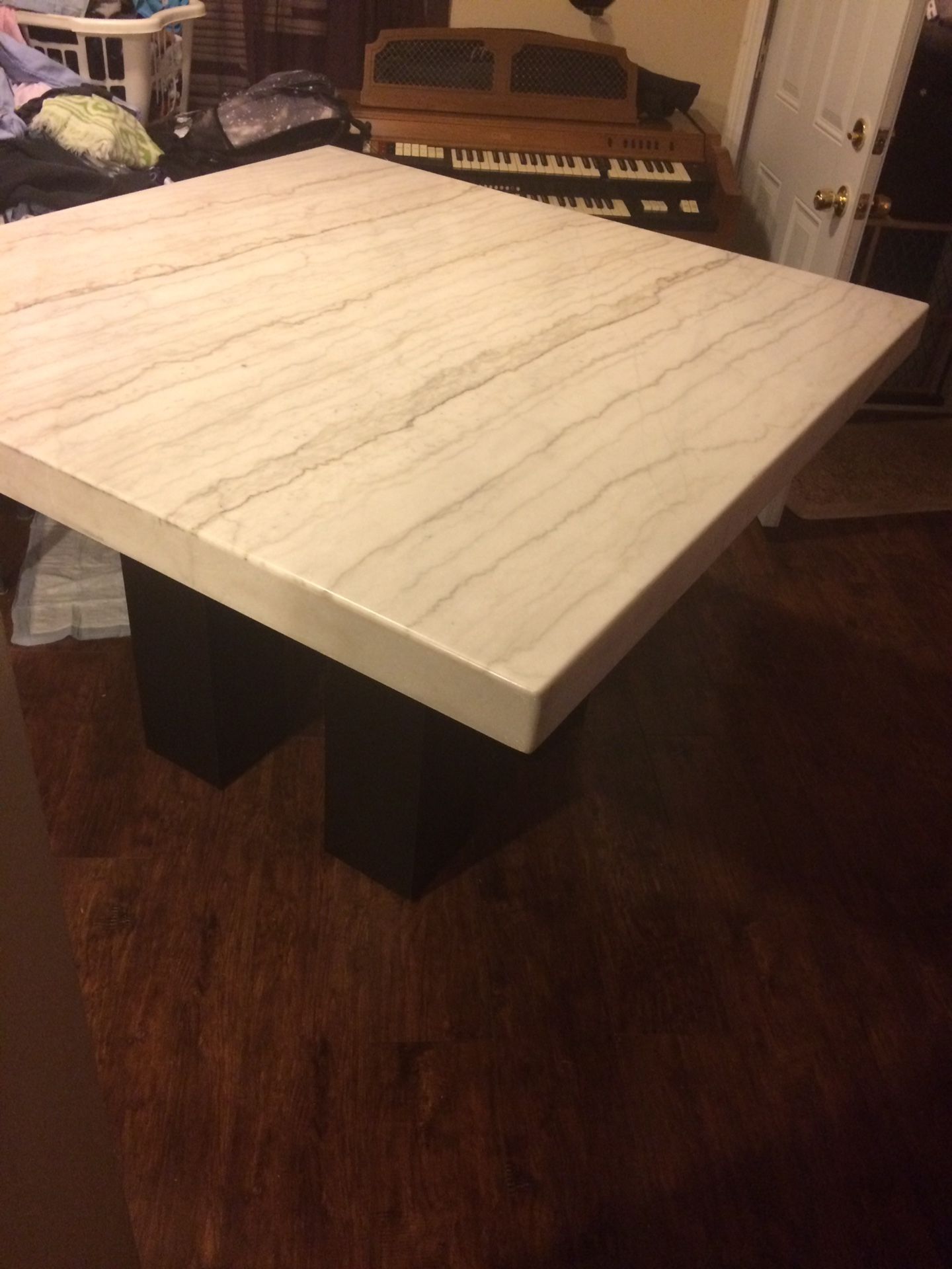 Marble table