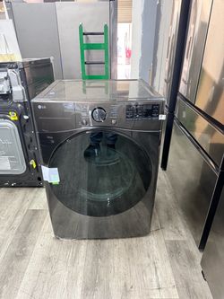 🔥LG BLACK STEEL GAS DRYER🔥