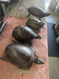 Wooden Turtles 