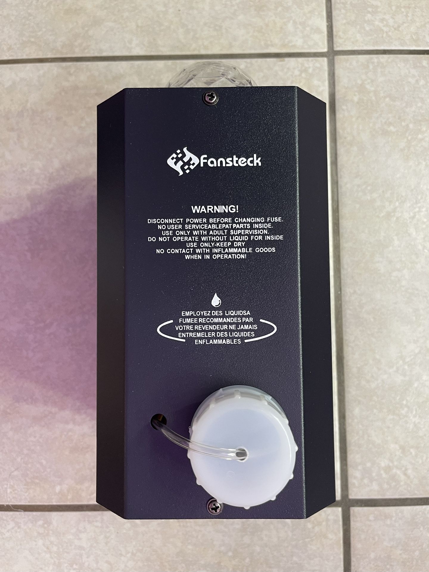 Fansteck Fog Machine / Magicball Light Led W Remote