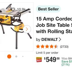 Dewalt Table Saw