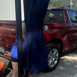 Patio Umbrella With LED Lighting 