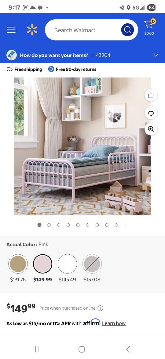 Little Seeds Toddler Bed