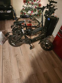 2 Ebikes + A Werhy H5 E Scooter 