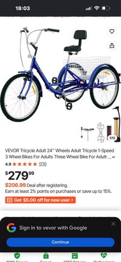3 wheeled bike
