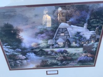 James Lee Painting In Frame