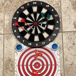 Games Dartboard 16 1/2 Inches Magnetic 15 Inches 