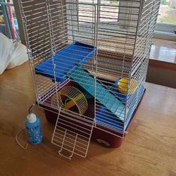 Super pet 3-storage Hamster Cage With Accessories 