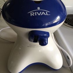 Snow cone shaved ice machine