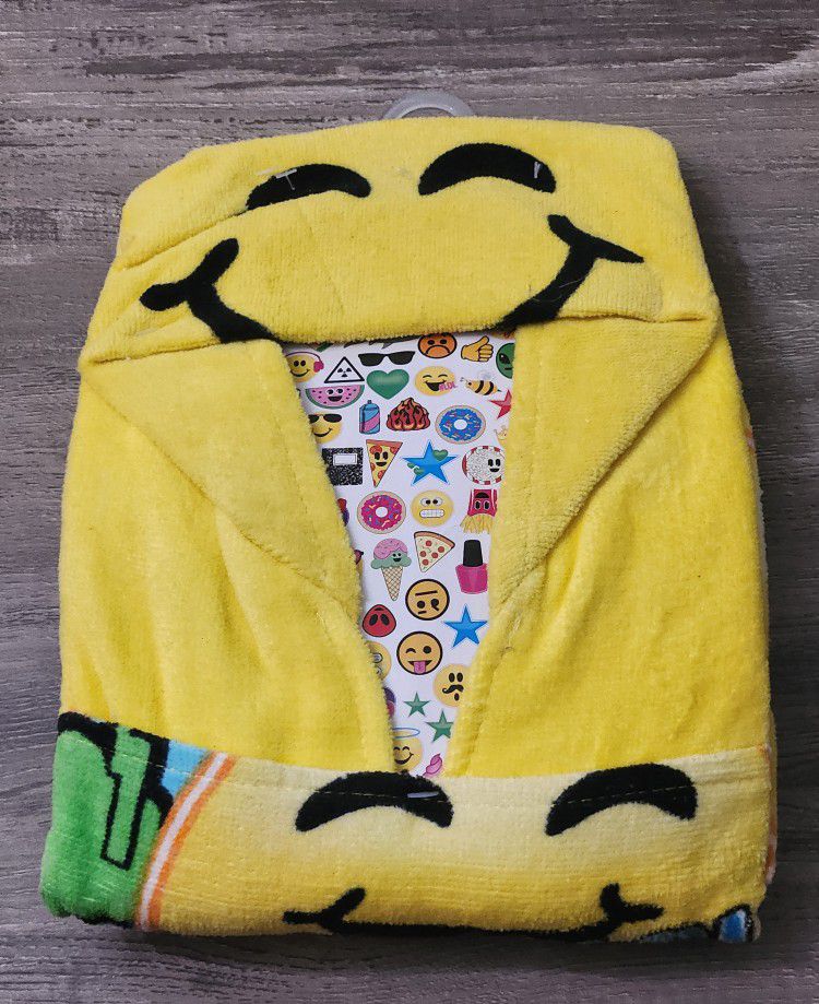 New Kids Hoodie Emoji Bath Towel