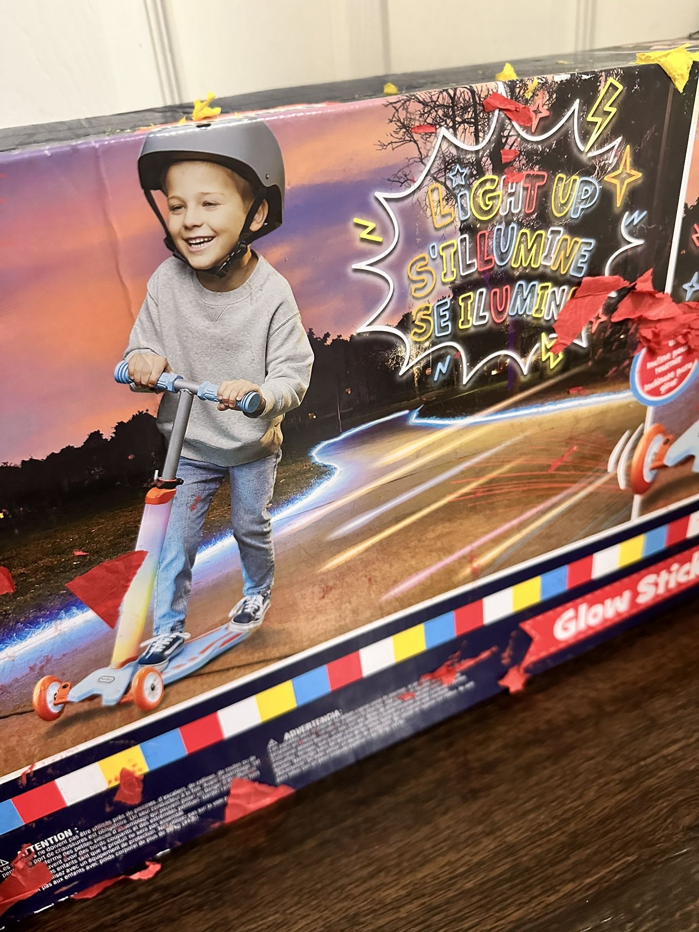 **New** Little Tikes Glow Stick Scooter 