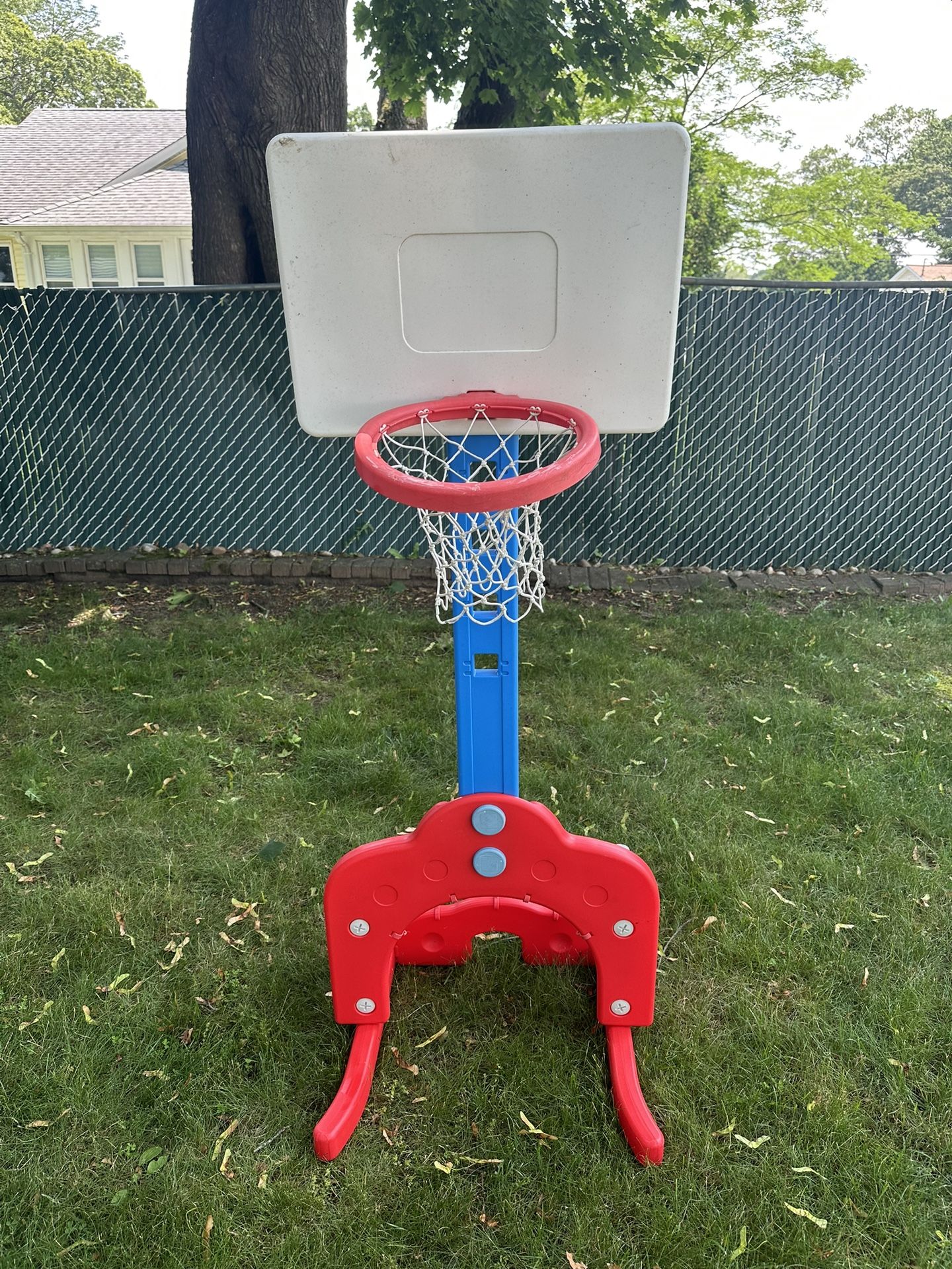 π Toddler Adjustable Basketball Hoop with Soccer Goal β½