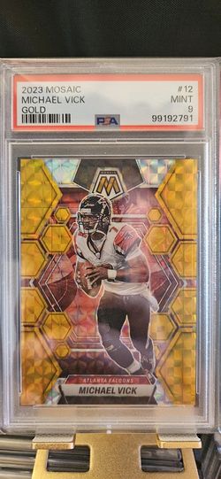 Michael Vick GOLD 03/10 PSA Mint 9