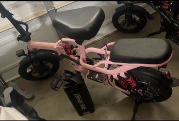 DDC Sport Electric Mini Bike Pink