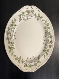 Georgian Homer Laughlin Eggshell Platter