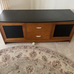 Wood TV Stand