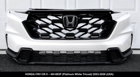 WHITE HONDA CR-V CRV FRONT BUMPER 2023 2024 2025 2026