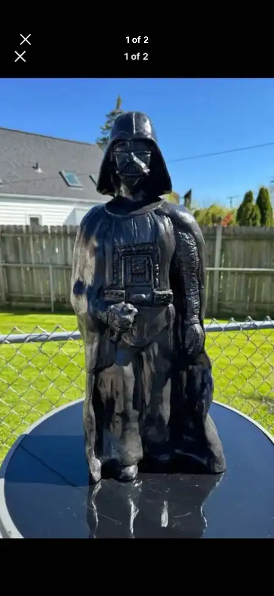 Darthvader statue