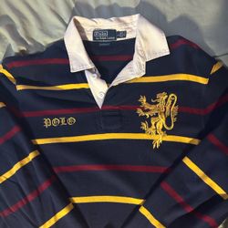 Polo Ralph Lauren Striped Rugby Shirt Size L