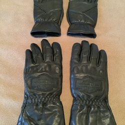 Women’s Harley-Davidson Cold Weather Riding Gloves and Olympia Warm Weather Riding Gloves 