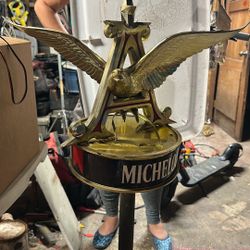 Anheiser Busch Michelin Golden Eagle Lamp