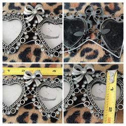 Small hearts  framed $10