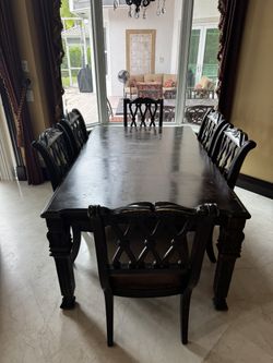 Brown Dining Table 