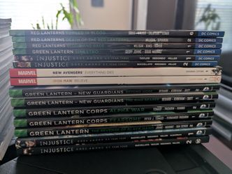 Comic Trade Paperback and Hardcover Lot - Green Lantern, Transformers