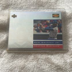 Ken Griffey Jr  (Dennys) Hologram Card